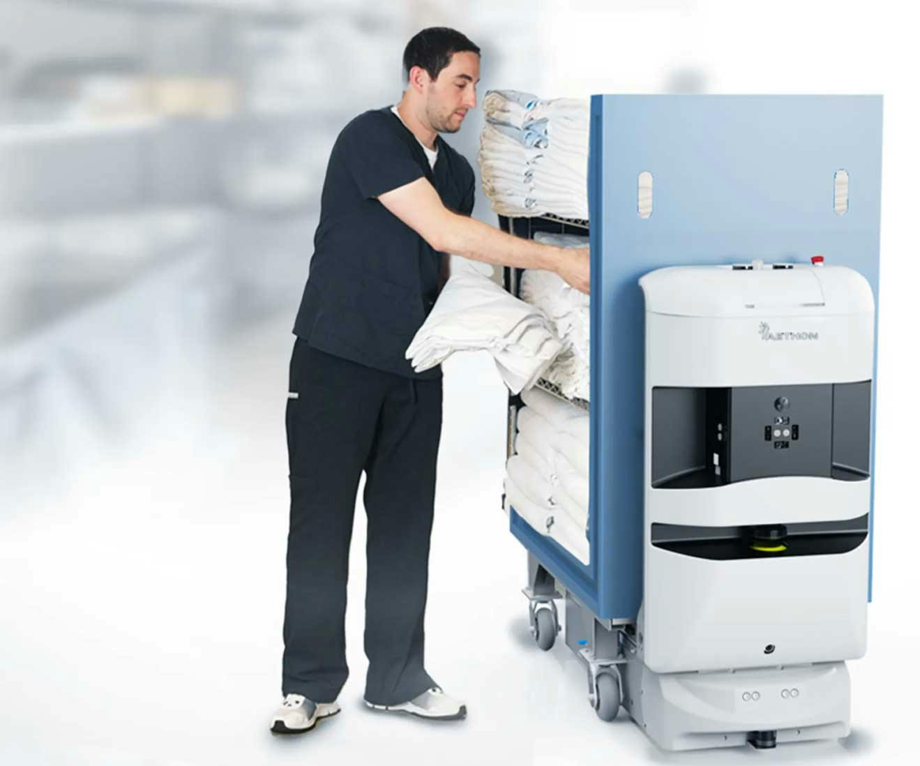 Transforming Hospital Operations with Autonomous Mobile Robots 